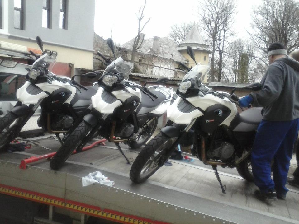 towing motorcycles Romania